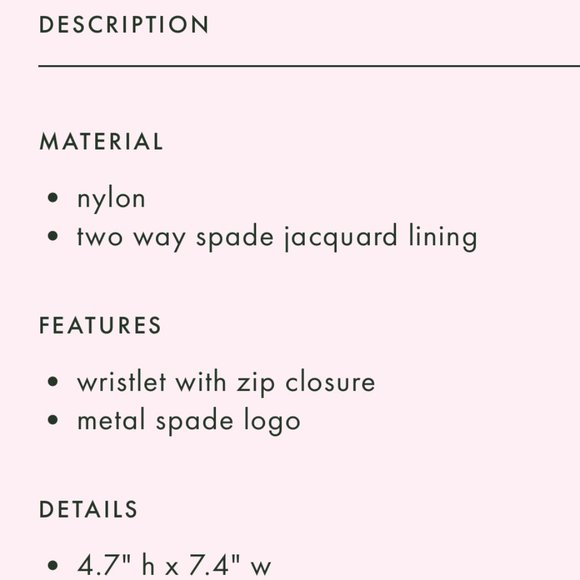 SOLD  KATE SPADE "Jae Garden Cat" Kitty Wristlet - Picture 8 of 8